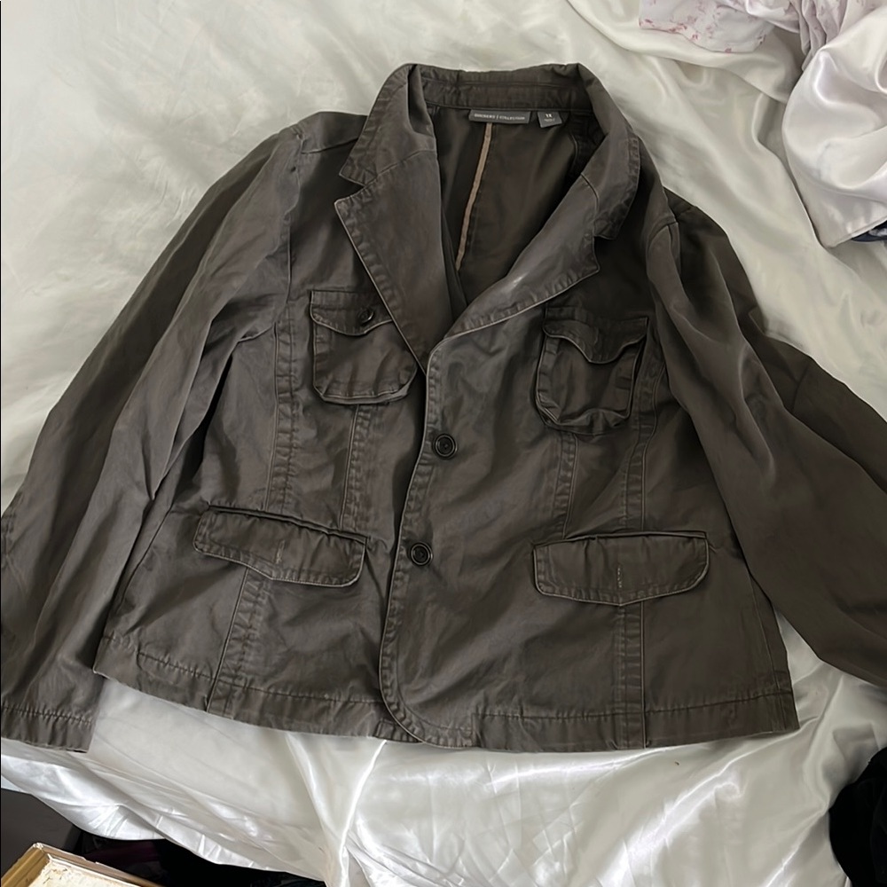 Dockers Charcoal Blazer Jacket